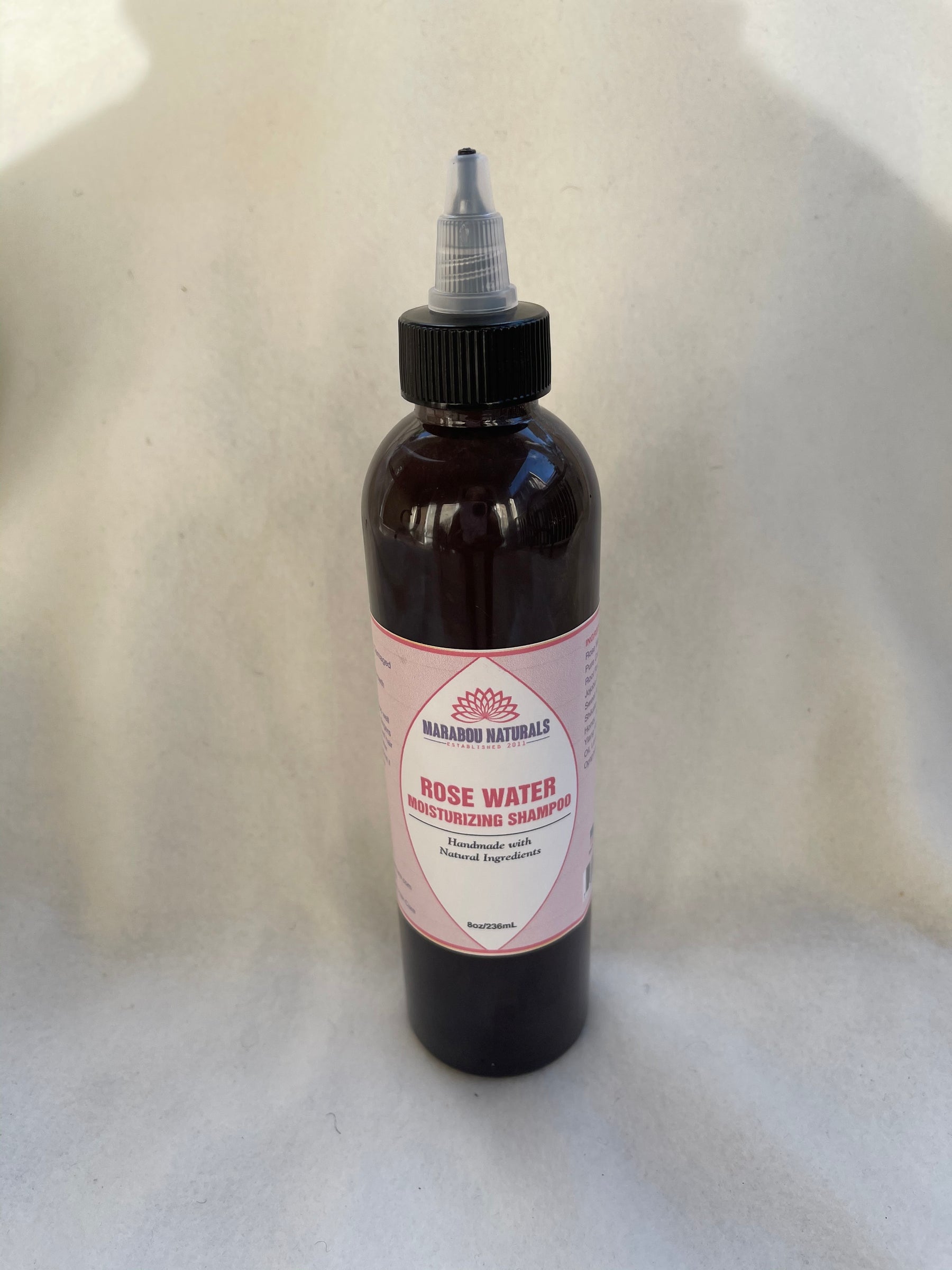 Rose Water Moisturizing Shampoo - Marabounaturals