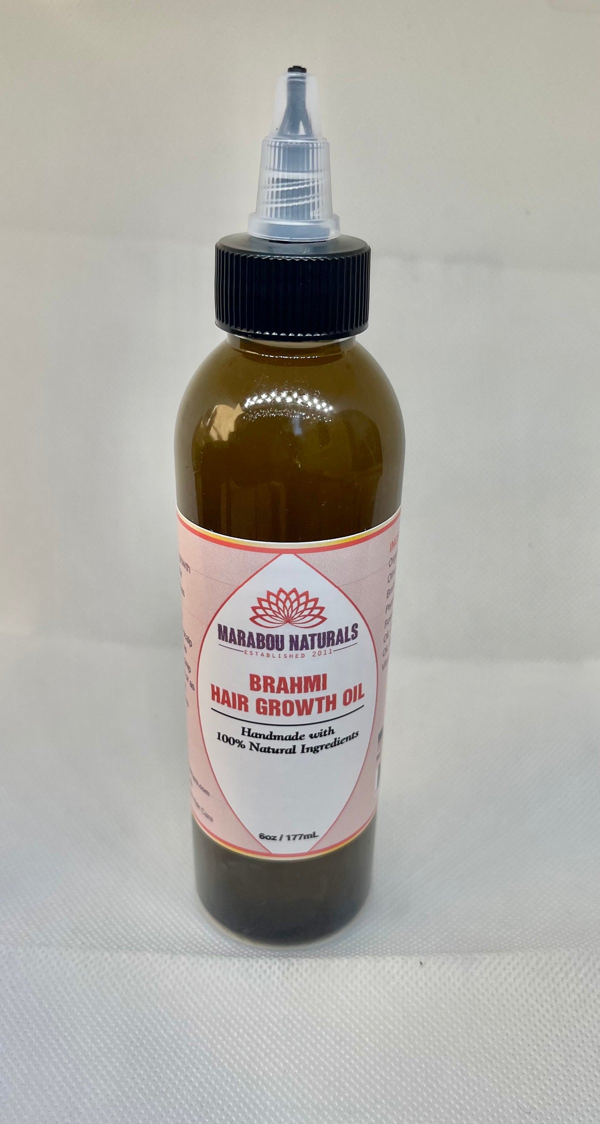 Brahmi Hair Growth Oil - Marabounaturals