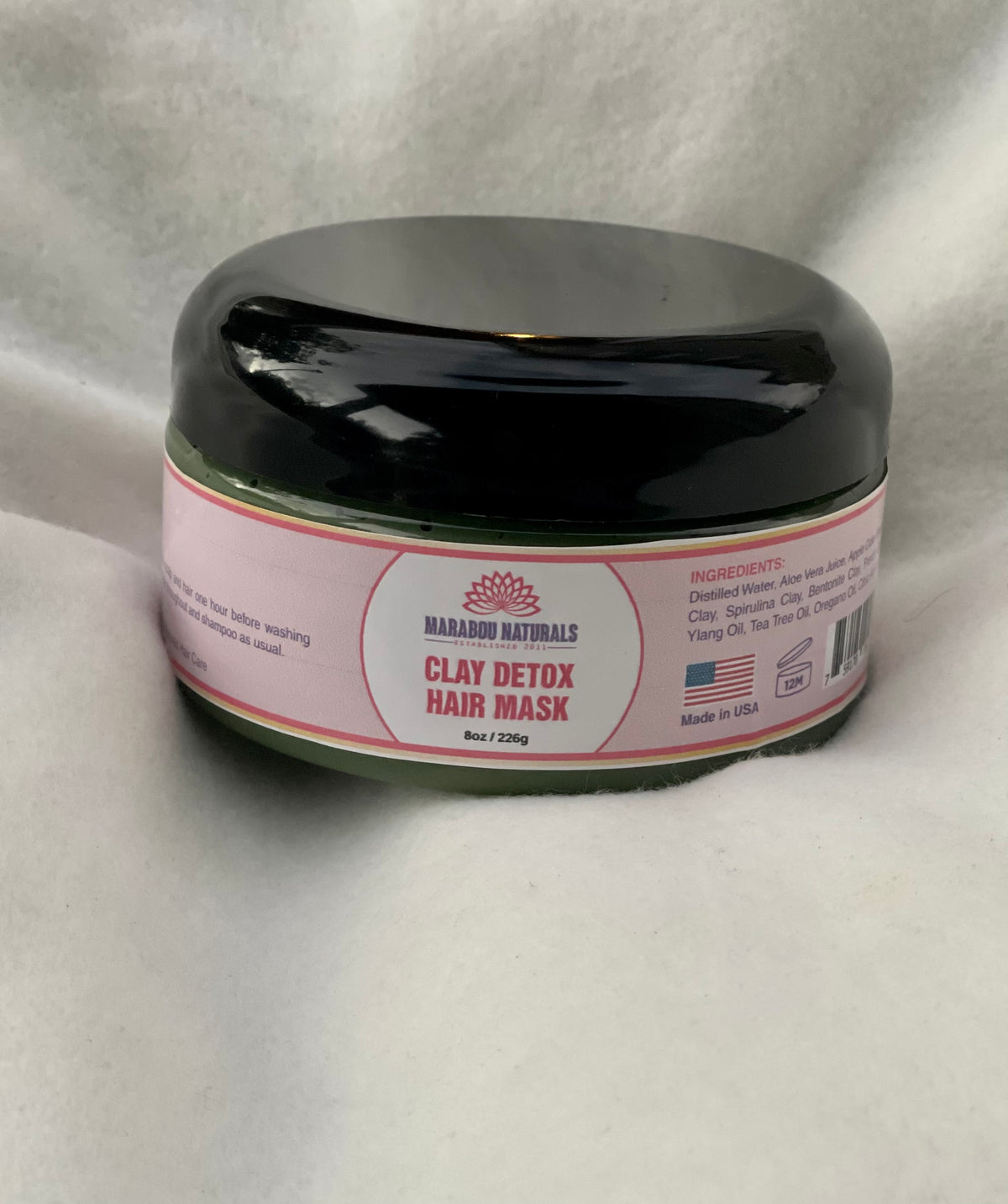 Clay Detox Hair Mask - Marabounaturals