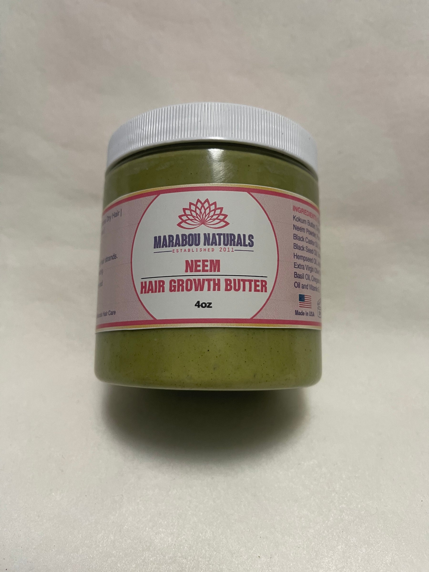 Neem Hair Growth Butter - Marabounaturals