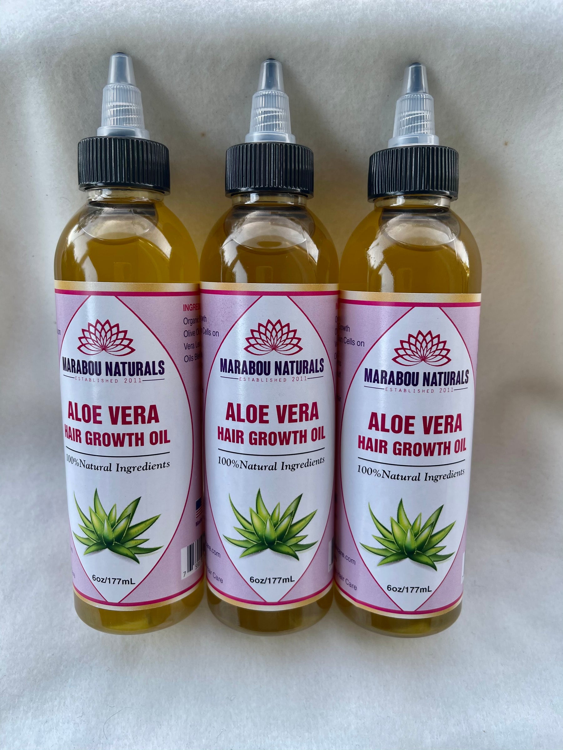 Aloe Vera Hair Growth Oil - Marabounaturals