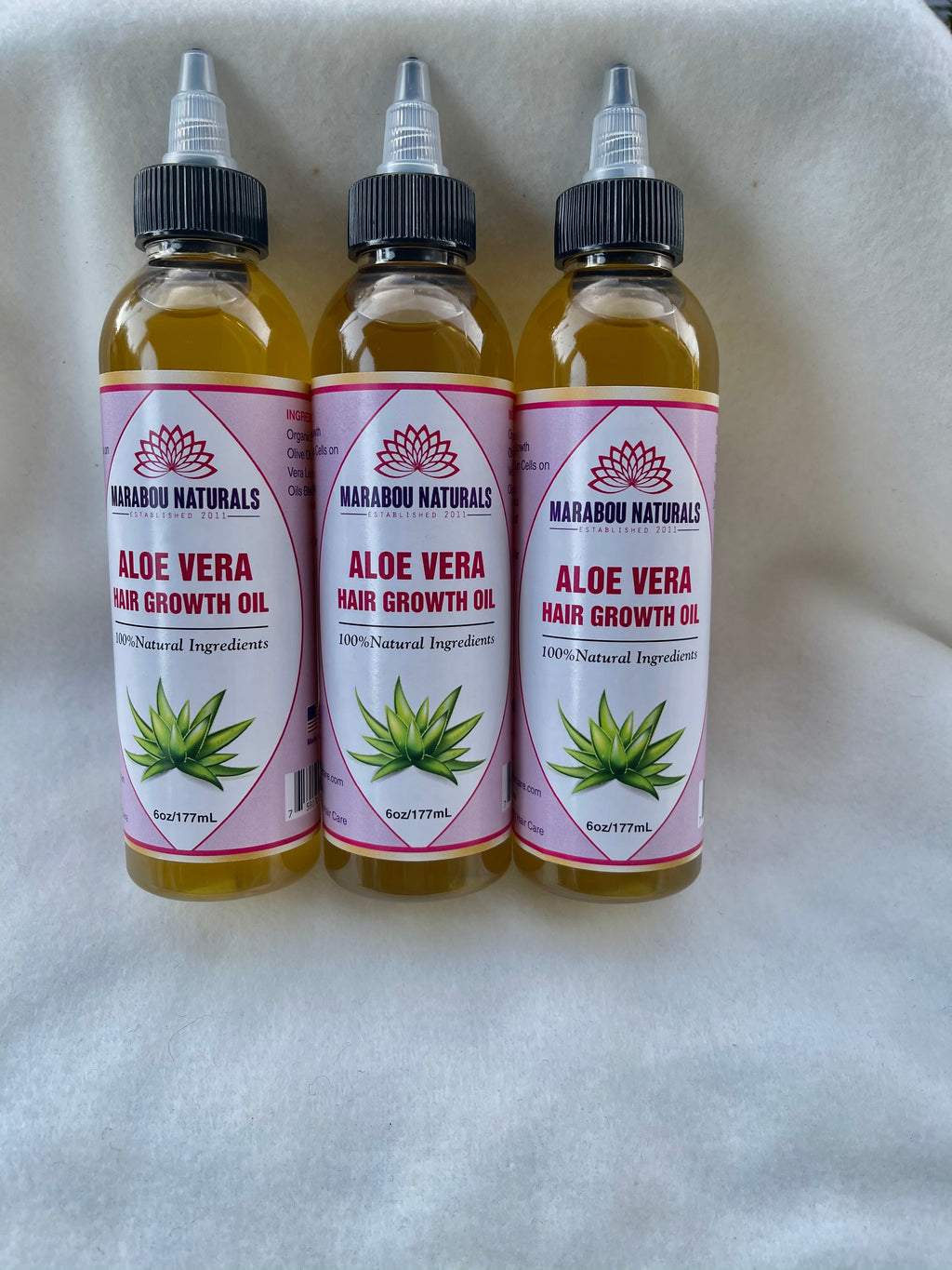 Aloe Vera Hair Growth Oil - Marabounaturals