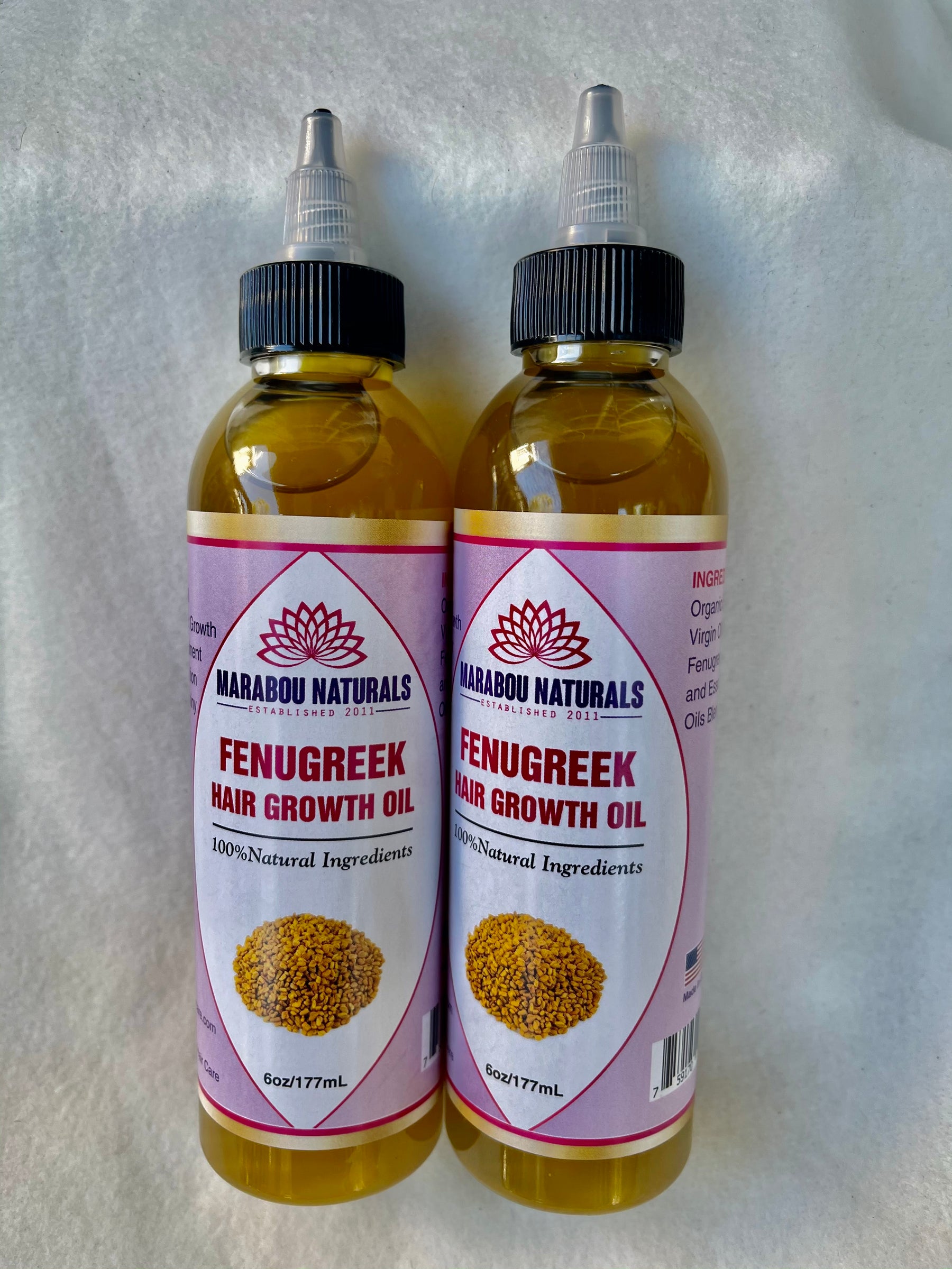 Fenugreek Hair Growth Oil - Marabounaturals