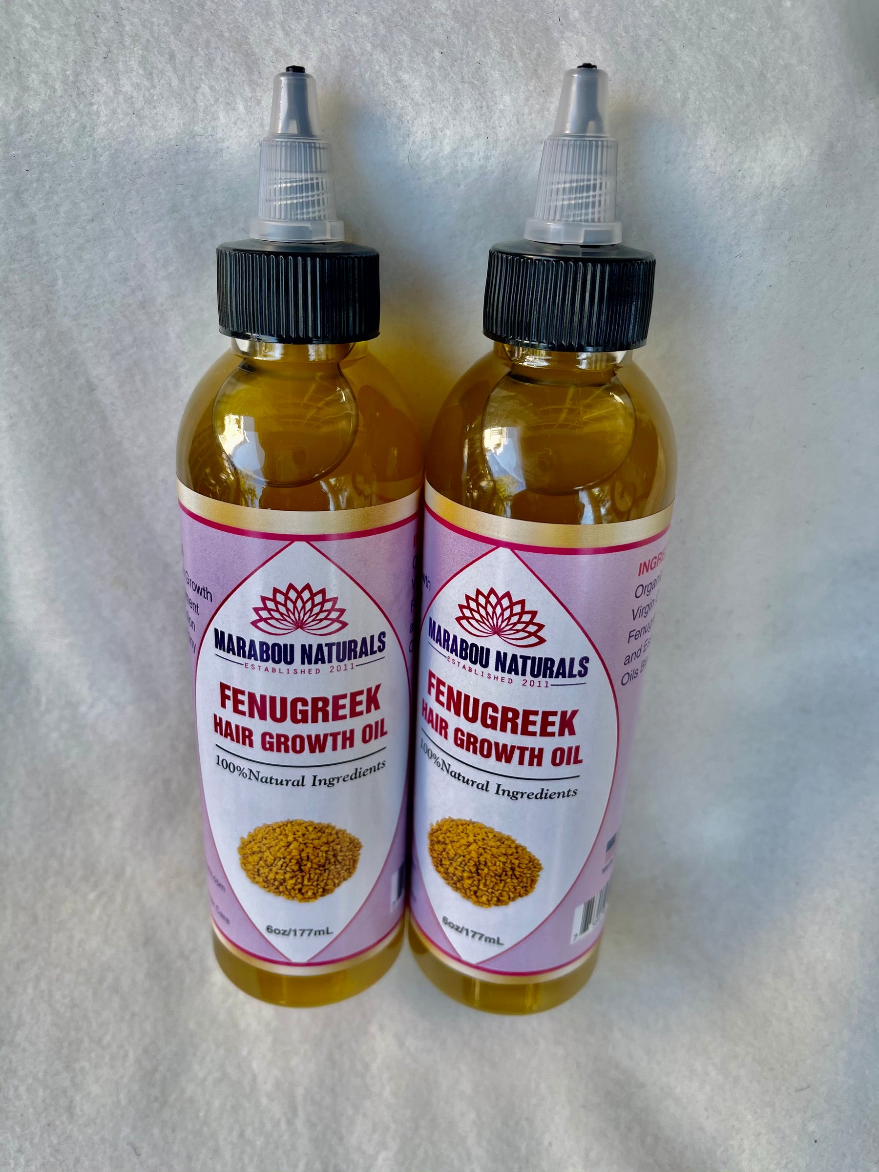 Fenugreek Hair Growth Oil - Marabounaturals