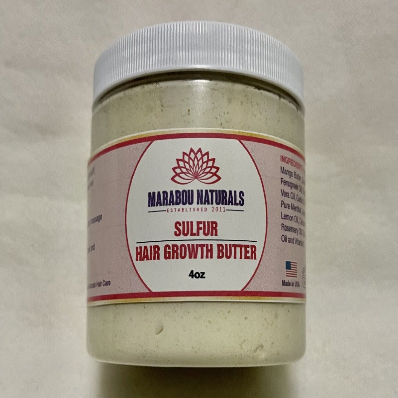 Sulfur Hair Growth Butter - Marabounaturals