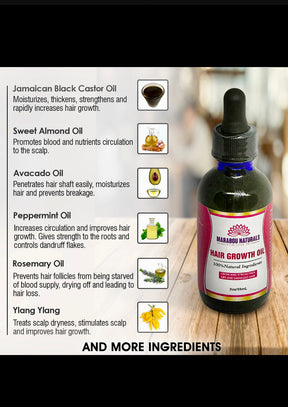 Hair Growth Oil - Marabounaturals