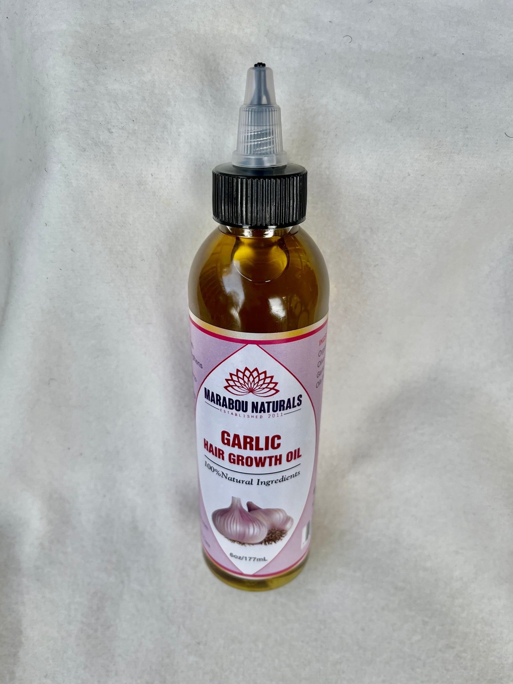 Garlic Hair Growth Oil - Marabounaturals