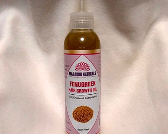 Fenugreek Hair Growth Oil - Marabounaturals