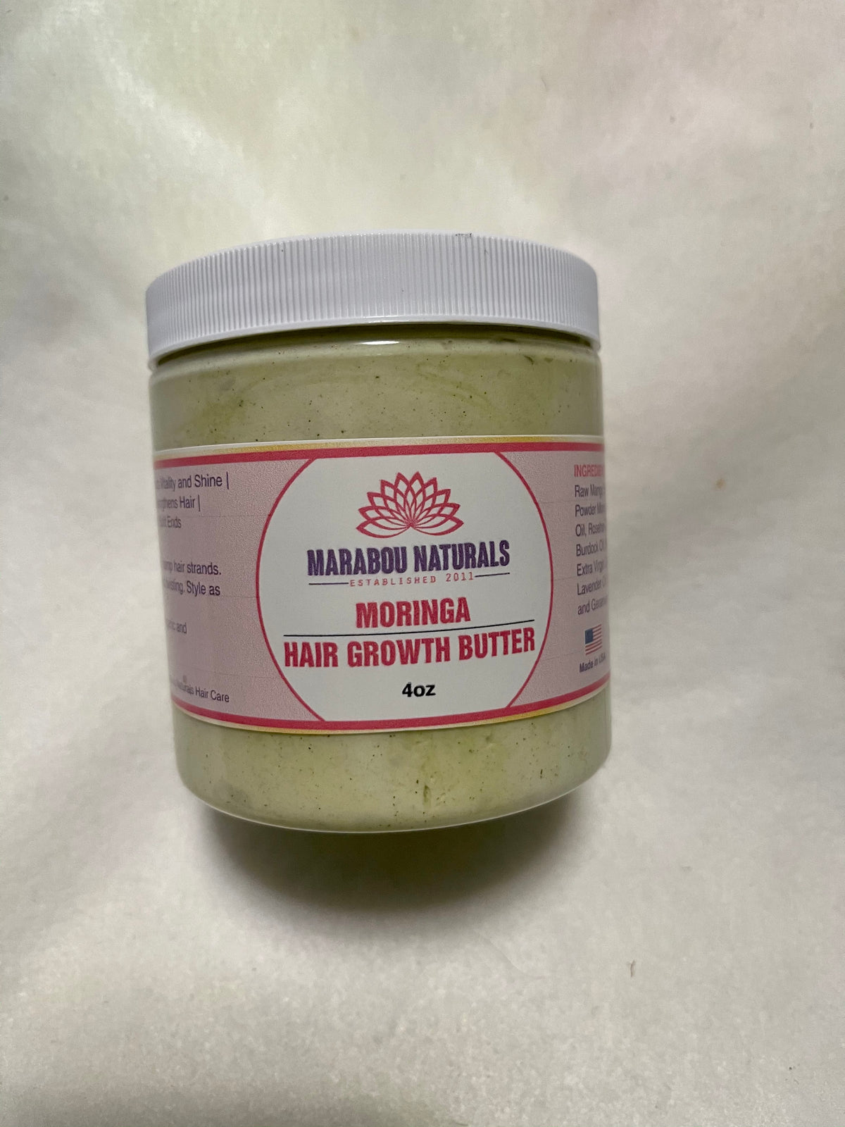 Moringa Hair Growth Butter - Marabounaturals