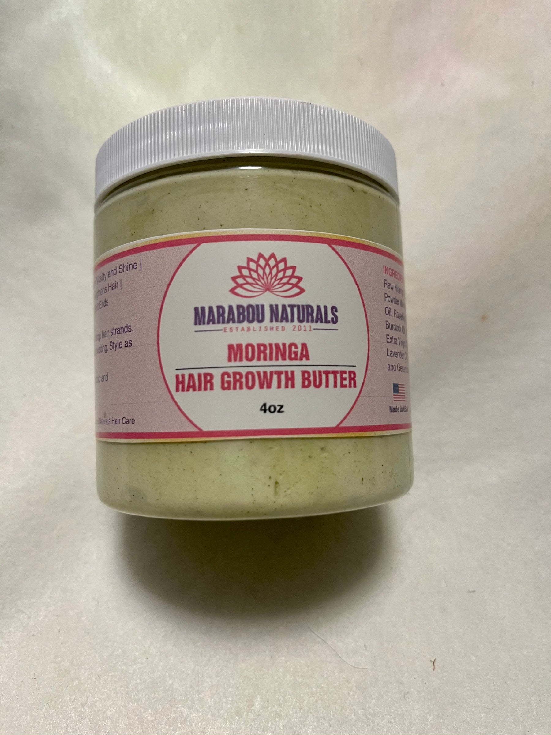 Moringa Hair Growth Butter - Marabounaturals